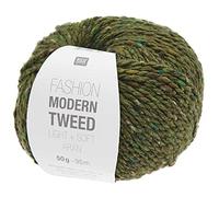 Rico Design Fashion Modern Tweed aran, 50 g, ca. 95 m Oliv