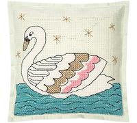 Rico Design Filzkissen Schwan 42x42cm zum Besticken
