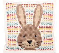 Rico Design Filzkissen zum Besticken Hase 42x42cm