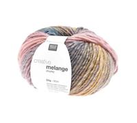 Rico Design Garn: Melange Chunky, 85 m bis 50 g, Nadelstärke 7, Maschinenwäsche, Acryl-Wollmischung