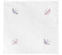 Rico Design GmbH & Co.KG Stickpackung Gezählter Kreuzstich, Servietten mit Schmetterlingen, 2 Stück, 42x42cm