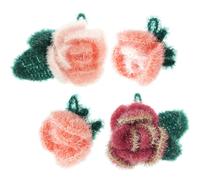 Rico Design Häkelset Creative Bubble Rose Romantic