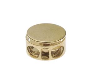 Rico Design itoshii - Ponii Beads Verschlüsse Metall 14x9mm 6 Stück Gold
