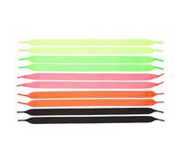 Rico Design itoshii Ripsband Armbänder 10 Stk. 16 mm breit 330 mm lang Polyester PVC Ganzjährig geeignet Armband Set für DIY Schmuckprojekte Neonfarben