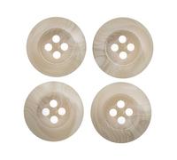 Rico Design Knöpfe Beige strukturiert