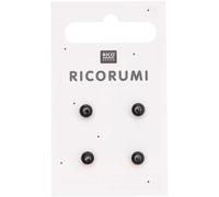 Ricorumi Black Button Eyes 5mm