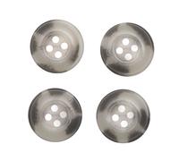 Rico Design Knopf beige-grau 1,5cm strukturiert