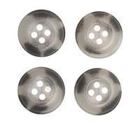 Rico Design Knopf beige-grau 1,7cm strukturiert