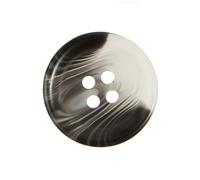 Rico Design Knopf Grau strukturiert
