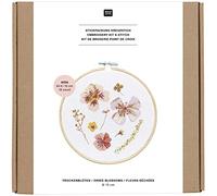 Rico Design Kreuzstich-Stickset - Trockenblumen