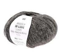 Rico Design Luxury Baby Alpaca & Merino chunky - Madly in Love Anthrazit