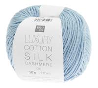 Rico Design Luxury Cotton Silk Cashmere dk Taubenblau