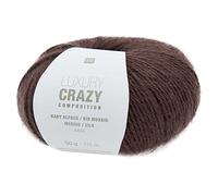 Rico Design Luxury Crazy Composition aran Schokolade