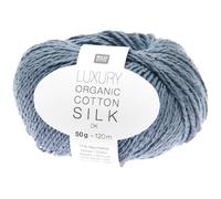 Rico Design Luxury Organic Cotton Silk dk Blau