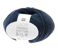 Rico Design Luxury Organic Cotton Silk dk Marine