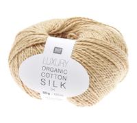 Rico Design Luxury Organic Cotton Silk dk Sand