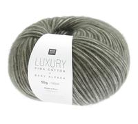 Rico Design Luxury Pima Cotton x Baby Alpaca Anthrazit