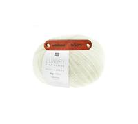Rico Design LUXURY PIMA COTTON x BABY ALPACA Natur Premium Wolle 50g weiches Naturgarn für Pullover Tücher Accessoires und edle Ganzjahresprojekte mit mySearose Label