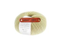 Rico Design LUXURY PIMA COTTON x BABY ALPACA Oliv Premium Wolle 50g weiches Naturgarn für Pullover Tücher Accessoires und edle Ganzjahresprojekte mit mySearose Label
