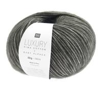 Rico Design Luxury Pima Cotton x Baby Alpaca Schwarz