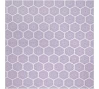 Rico Design Meterware Baumwoll-Popelin flieder Rosette
