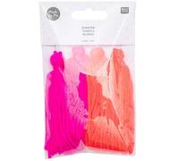 Rico Design Quasten 9cm 4 Stück Neon