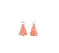 Rico Design Quasten mit Öse 2,2cm 2 Stück Pink