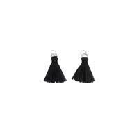 Rico Design Quasten mit Öse 2,2cm 2 Stück Schwarz