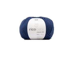 Rico Design rico baby classic dk Strick- und Häkelgarn Babywolle jeans