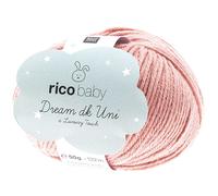 Rico Design Rico Baby Dream dk uni - A Luxury Touch Altrosa