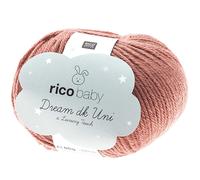 Rico Design Rico Baby Dream dk uni - A Luxury Touch Beere