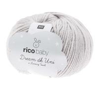 Rico Design Rico Baby Dream dk uni - A Luxury Touch Grau
