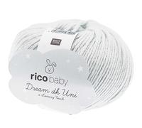 Rico Design Rico Baby Dream dk uni - A Luxury Touch Hellblau