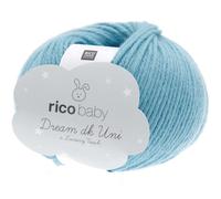 Rico Design Rico Baby Dream dk uni - A Luxury Touch Türkis