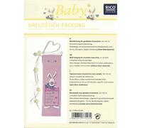 Rico Design - Rico Baby Stickpackung - Wandbehang 10x32cm - Hase