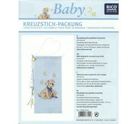 Rico Design - Rico Baby Stickpackung - Wandbehang 20x40cm - Hunde