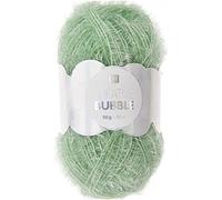 Rico Creative Bubble 50g Stricken Wolle Strick Schwäme häckeln Kohl
