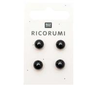 Rico-Design Verlag Knopf »Ricorumi«, 4 Stück mit Steg SIZE,Ø 0.85 cm|Ø 1.1 cm