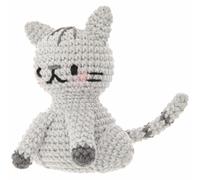 Rico Design Häkelset Ricorumi Mini Easy mit Garn, Nadel & Anleitung – Katze