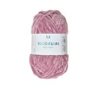 Rico Design Garn Ricorumi Nilli Nilli Chenille-Polyester 25 g für Amigurumis 010 Beere