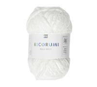 Rico Design Garn Ricorumi Nilli Nilli Chenille-Polyester 25 g für Amigurumis Weiß 001