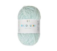Rico Design Chenille-Polyester Ricorumi Nilli Nilli 015 für elegante Amigurumis Eisblau 25 g