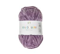 Rico Design Garn Ricorumi Nilli Nilli – Chenille Polyester für Amigurumis 25 g – 012 Lila