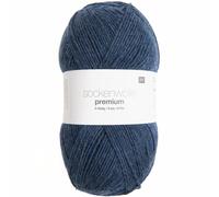 Rico Design Sockenwolle Premium 6-fädig Blau