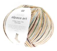 Rico Design Socks Alpaca Art 4-fädig Puder