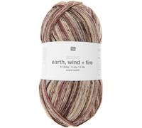 Rico Design Socks Earth + Wind + Fire 6-fädig Terra