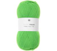 Rico Design Socks Neon 4-fädig Grün