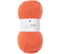 Rico Design Socks Neon 4-fädig Orange