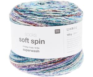 Rico Design Socks Soft Spin 6-fädig Cool Colours