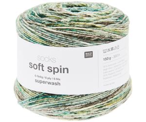 Rico Design Socks Soft Spin 6-fädig Forest Greens